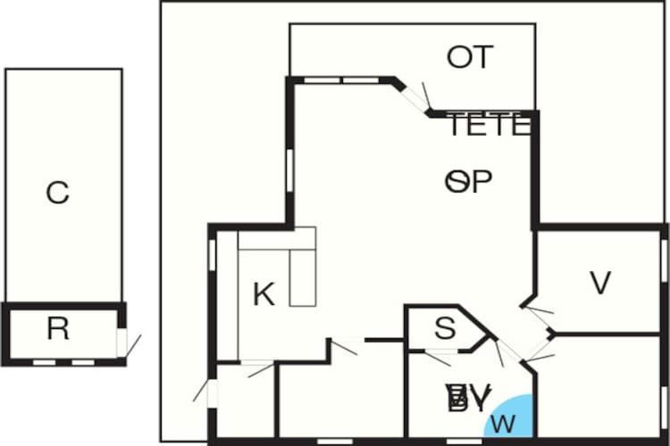 Three-Bedroom Holiday Home In Rodby 38 Kramnitse Bagian luar foto